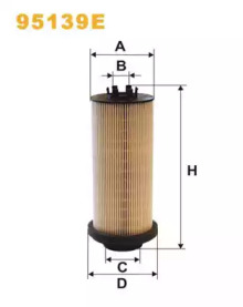 WIX FILTERS 95139e -  Топливный фильтр